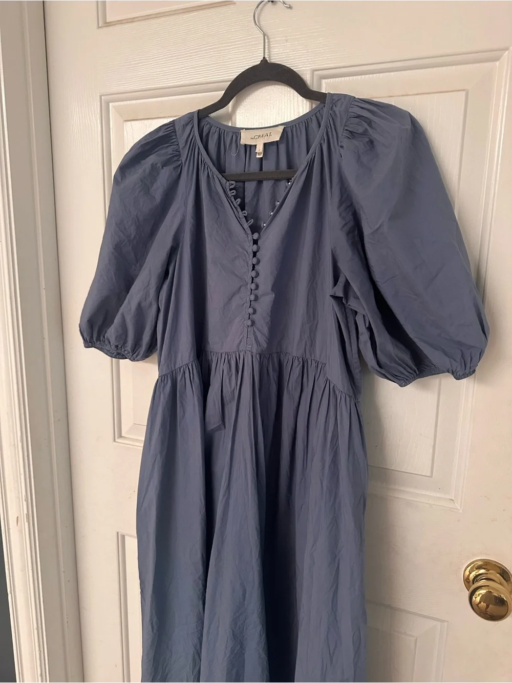 THE GREAT Blue Ravine Dress Size 1/Size S